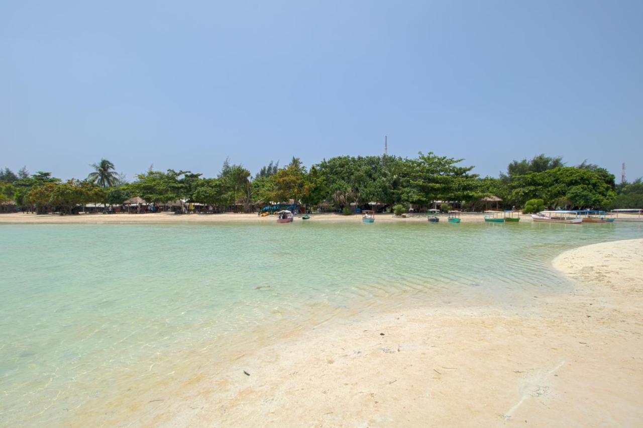 Guerilla Dive Lodge Pulau Pari Jakarta Exteriör bild